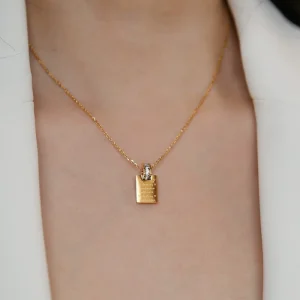Square necklace