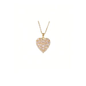 Zirconia Bar Necklace