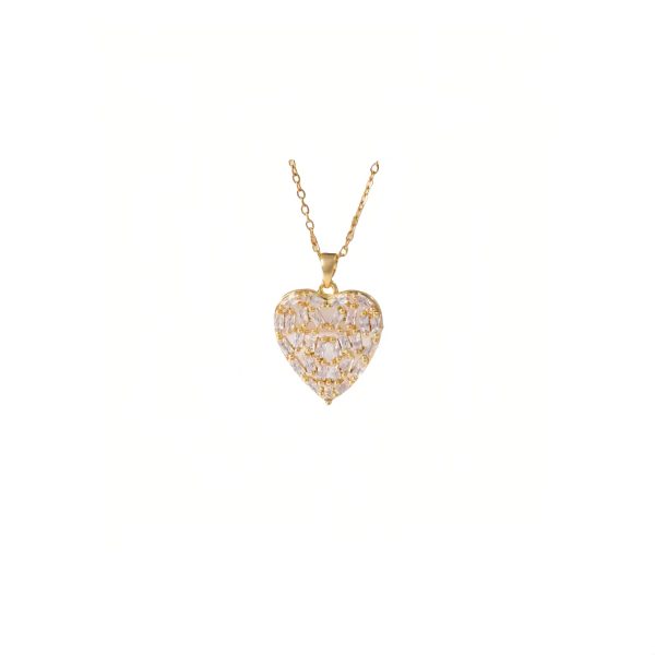 Zirconia Bar Necklace