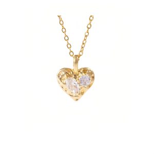 heart irregular necklace