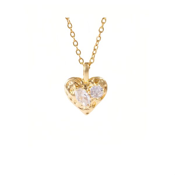 heart irregular necklace