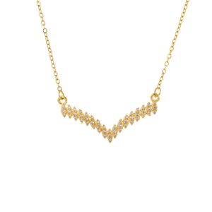 V necklace