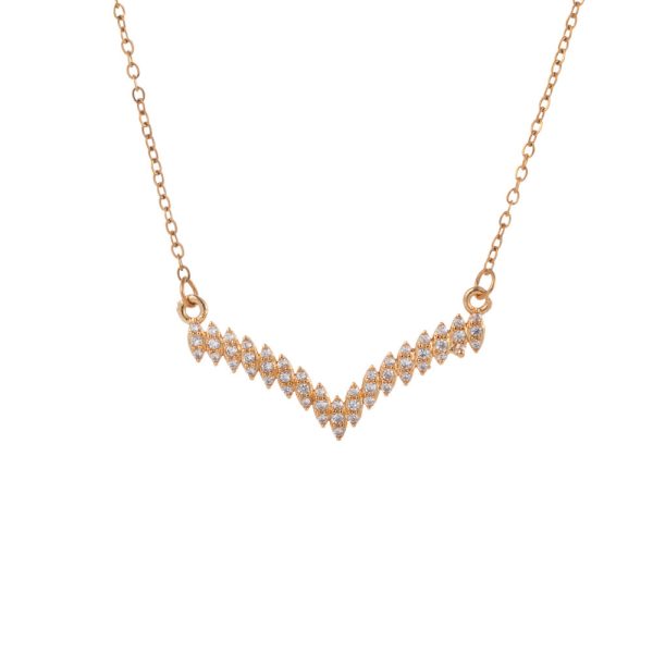 V necklace