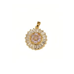 flower diamond necklace