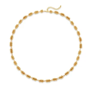 Metal Ball Knot Necklace