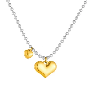 Two-tone necklace
