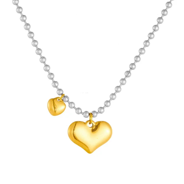 Two-tone necklace