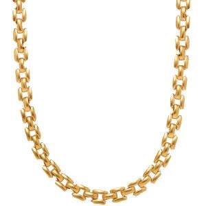 Stainless steel watch strap chain gold fashion personality necklace for women