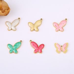 Butterfly Enamel Pendant