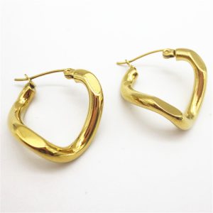 Minimalist Chunky Hoop Earrings