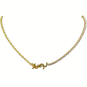 YSL Logo Necklace